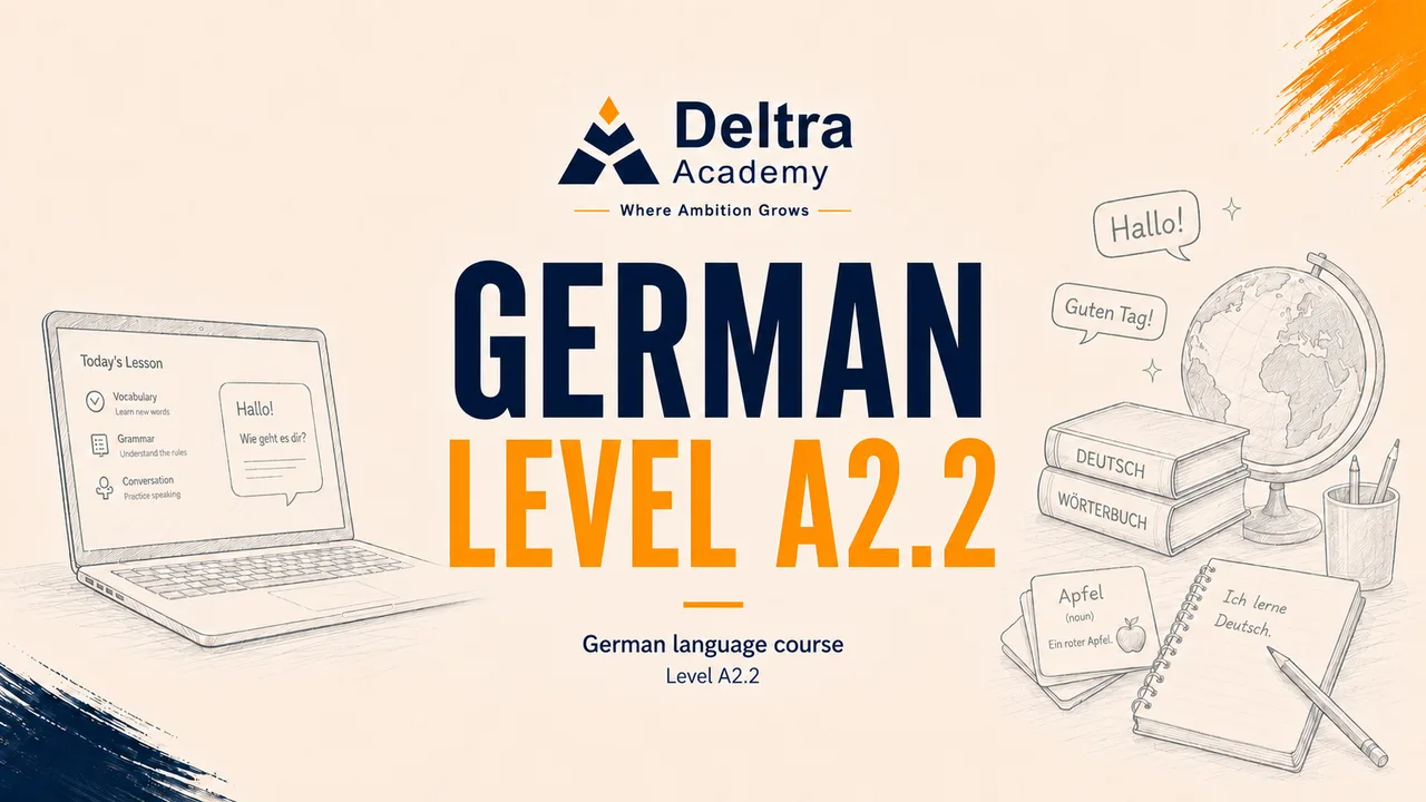 دورة اللغة الألمانية مستوى A2.2