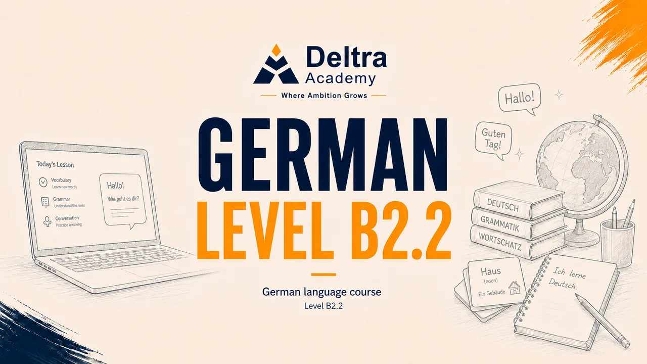 دورة اللغة الألمانية مستوى B2.2