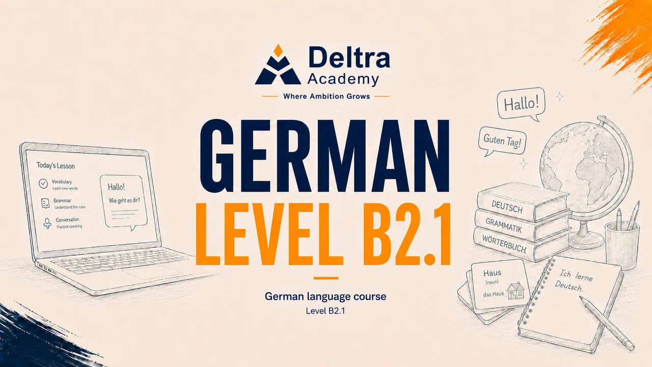 دورة اللغة الألمانية مستوى B2.1