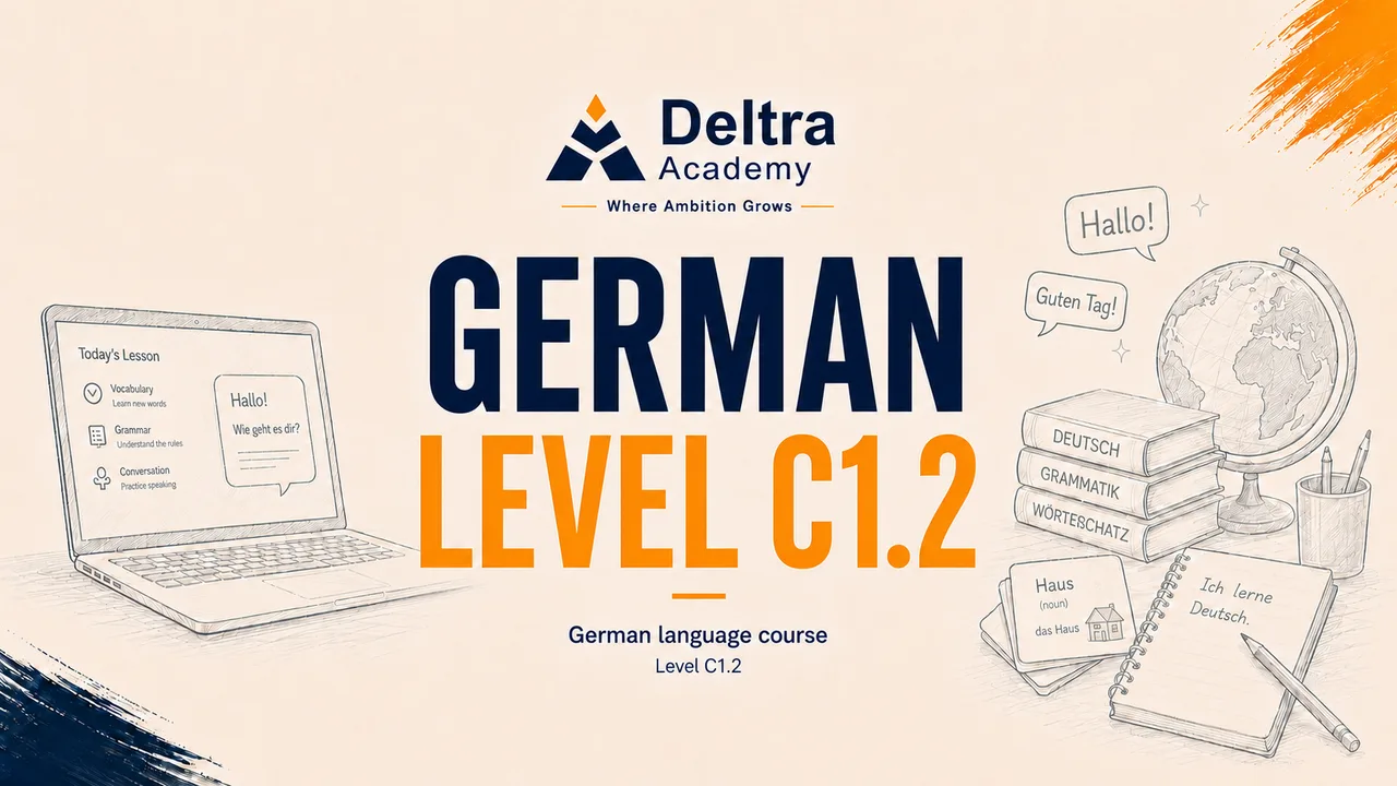 دورة اللغة الألمانية مستوى C1.2
