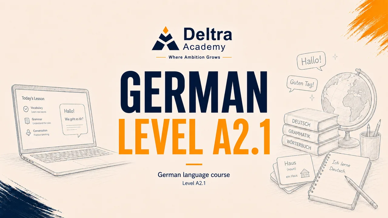 دورة اللغة الألمانية مستوى A2.1