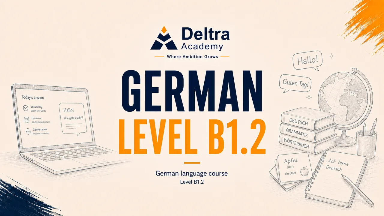 دورة اللغة الألمانية مستوى B1.2