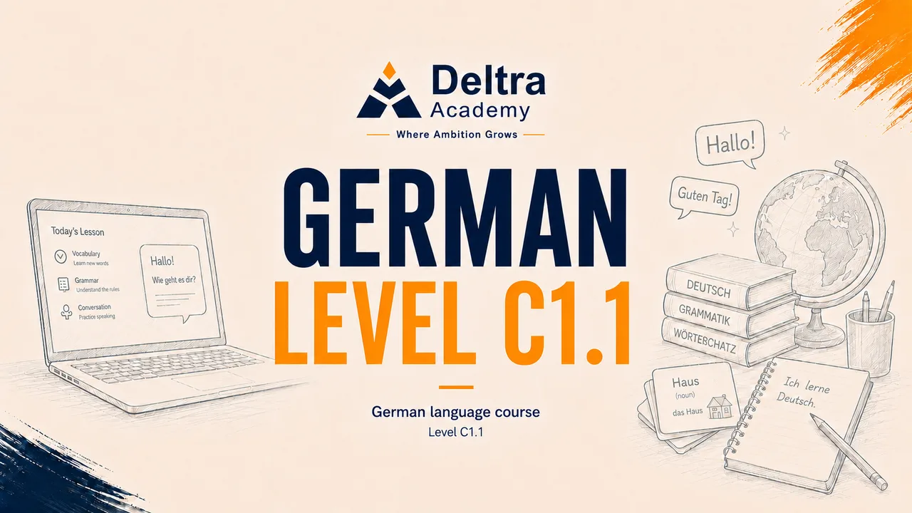 دورة اللغة الألمانية مستوى C1.1
